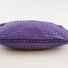 Bottega Veneta Intrecciato Purple Hobo with Wallet