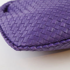 Bottega Veneta Intrecciato Purple Hobo with Wallet