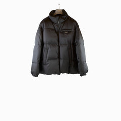 Prada Reversible Mens Re-Nylon Puffer Jacket Black Size M