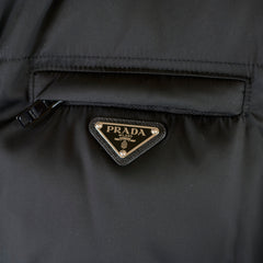 Prada Reversible Mens Re-Nylon Puffer Jacket Black Size M