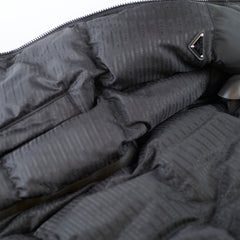 Prada Reversible Mens Re-Nylon Puffer Jacket Black Size M