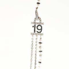 Chanel Long Necklace Crystal Pearl Costume Jewellery