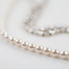 Chanel Long Necklace Crystal Pearl Costume Jewellery