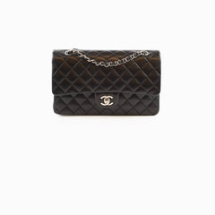 Chanel Classic Flap Medium Lambskin Black 12 Series