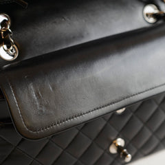 Chanel Classic Flap Medium Lambskin Black 12 Series