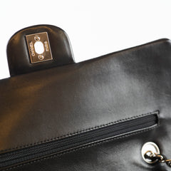 Chanel Classic Flap Medium Lambskin Black 12 Series