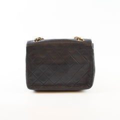 Chanel Vintage Flap Black 2 series with 24k GHW