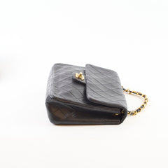 Chanel Vintage Flap Black 2 series with 24k GHW