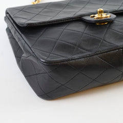 Chanel Vintage Flap Black 2 series with 24k GHW