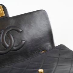 Chanel Vintage Flap Black 2 series with 24k GHW
