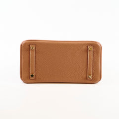 Hermes Birkin 25 Gold GHW Togo - Stamp Z
