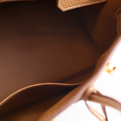 Hermes Birkin 25 Gold GHW Togo - Stamp Z