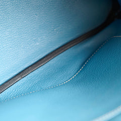 Hermes Birkin 30 Blue Jean Togo - P Stamp 2012