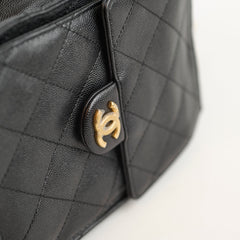 Chanel Medium 25 Bag Black Caviar