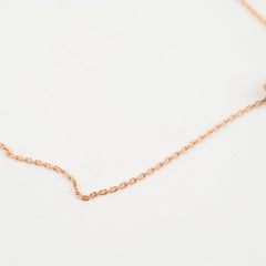 Hermes Mini Pop H Rose Pendant Necklace