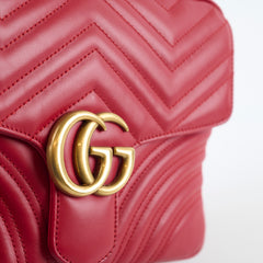 Gucci GG Marmont Camera Bag Red