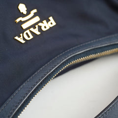 Prada Tessuto Nylon Saffiano Vela Navy