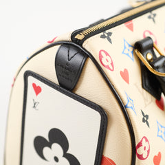 Louis Vuitton Game On Speedy 25 Bandouliere Cream