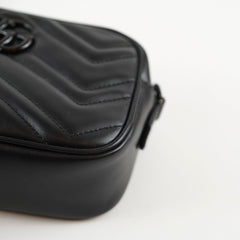 Gucci Marmont Mini Camera Black Crossbody