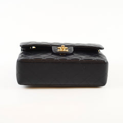 Chanel Small Classic Flap Black Lambskin