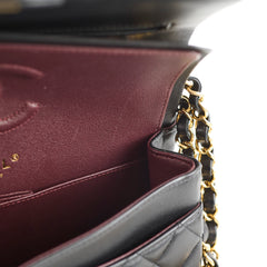 Chanel Small Classic Flap Black Lambskin