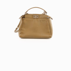 Fendi Peekaboo Mini Beige