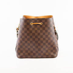 Louis Vuitton MM NeoNoe Damier Ebene Yellow