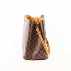 Louis Vuitton MM NeoNoe Damier Ebene Yellow