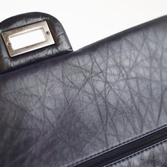 Chanel Large Reissue 227 Aged Calfskin Navy