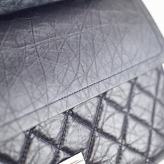 Chanel Large Reissue 227 Aged Calfskin Navy