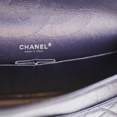 Chanel Large Reissue 227 Aged Calfskin Navy