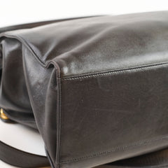 Chanel Vintage CC Chain Tote Black