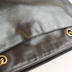 Chanel Vintage CC Chain Tote Black