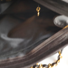 Chanel Vintage CC Chain Tote Black
