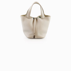 Hermes Picotins 18 Clemenance Bleu Pale - U Stamp