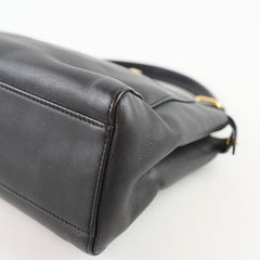 Fendi Mini Peekaboo Nappa Black