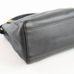 Fendi Mini Peekaboo Nappa Black