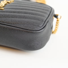 Saint Laurent YSL Mini Lou Black