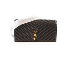 Saint Laurent YSL Kate 99 Shoulder Bag Black