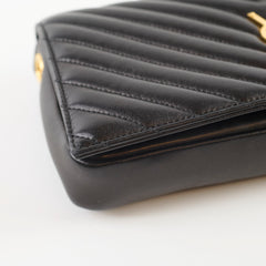 Saint Laurent YSL Kate 99 Shoulder Bag Black