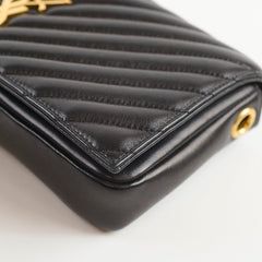 Saint Laurent YSL Kate 99 Shoulder Bag Black