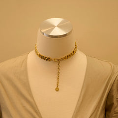 Christian Dior Danseuse Etoile Choker Gold Costume Jewellery