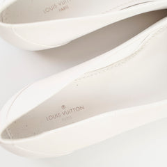 Louis Vuitton Capucine Ballet Flats White/Black - Size 37