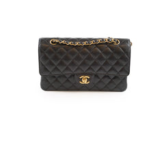 Chanel Caviar Medium/Large Classic Double Flap Black