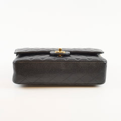 Chanel Caviar Medium/Large Classic Double Flap Black
