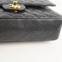 Chanel Caviar Medium/Large Classic Double Flap Black