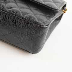 Chanel Caviar Medium/Large Classic Double Flap Black