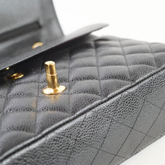 Chanel Caviar Medium/Large Classic Double Flap Black