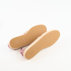 Louis Vuitton Starboard Espadrille Flats Burgundy - Size 37.5