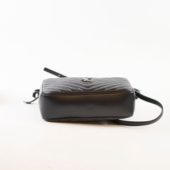 Saint Laurent Lou Camera Bag Black SHW